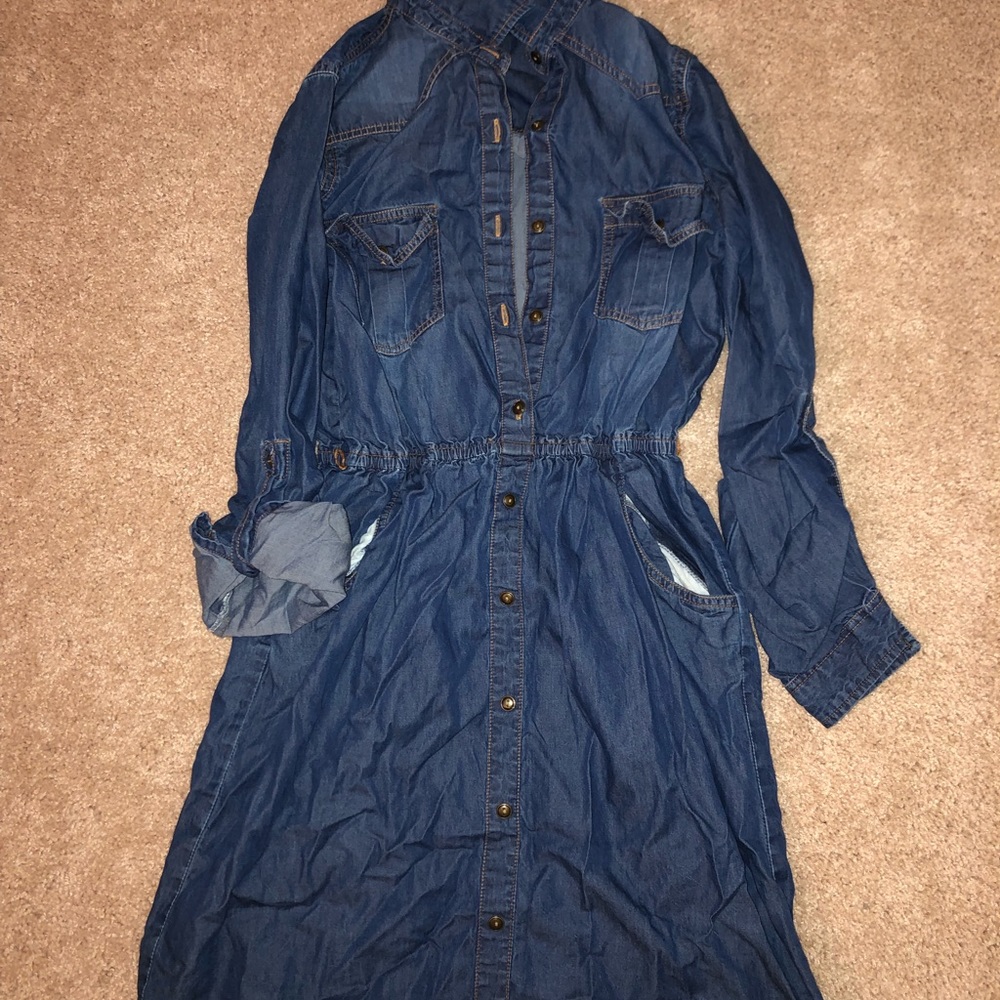 Denim dress